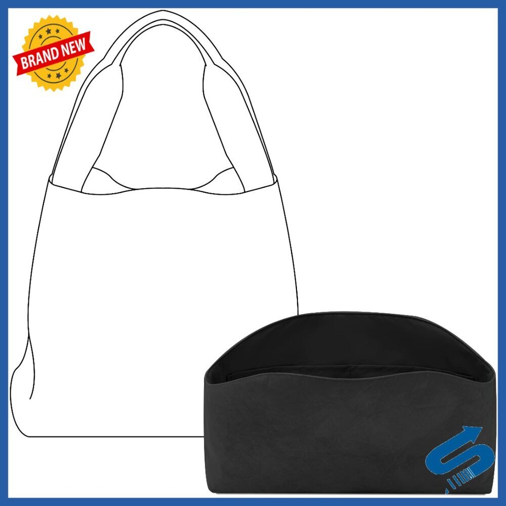 Lightweight Water Resistant Purse Organizer Insert with Zipper